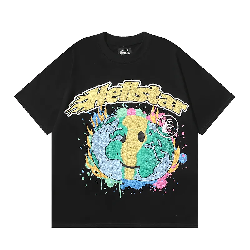 523# Hellstar T ：240 32 ：White Black Sizes：S M L XL